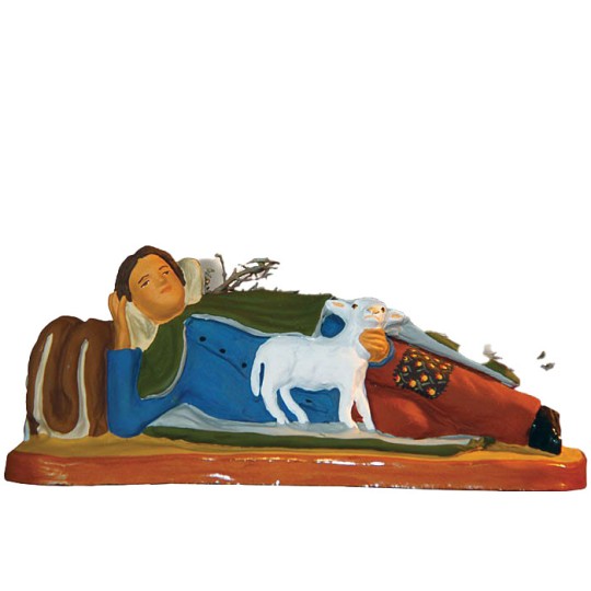 image: Shepherd lying down