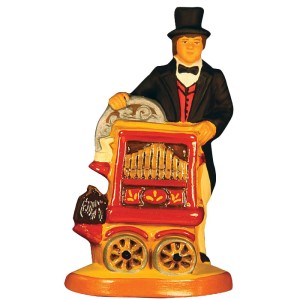 image: Street organ player