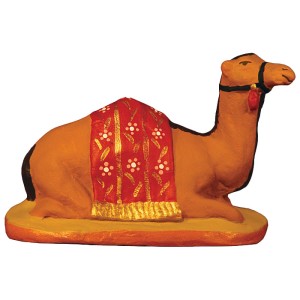 image: Dromedary lying (red)