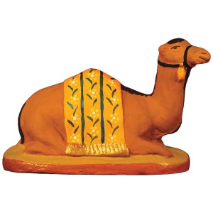 image: Dromedary lying (orange)