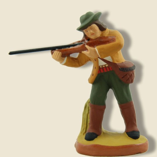 image: Chasseur fusil en joue