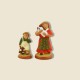 image: Petite fille (rouge) et son frère (vert)