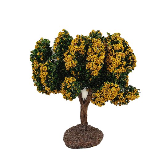 Tree with yellow flowers