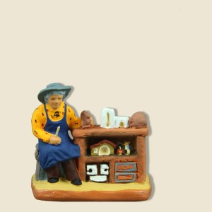 image: Crib figurine maker Paul Fouque