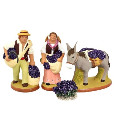 Lavender pickers and dunky 9 cm