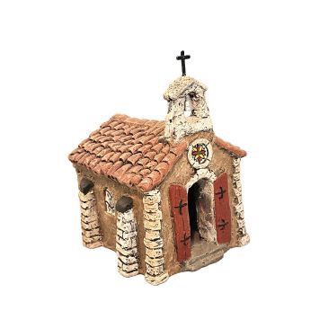 Chapelle (plâtre) pour santons 4 cm