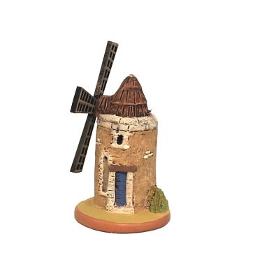 Moulin puce hauteur 9 cm (argile)