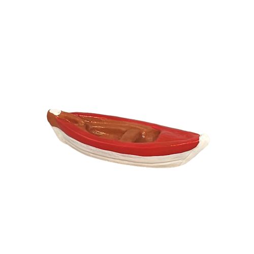 image: Fishing boat (all clay) red