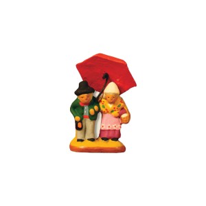 image: Couple with umbrella