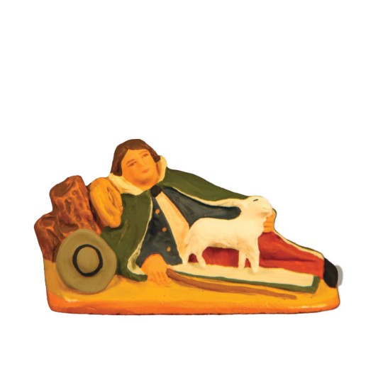 image: Shepherd lying down